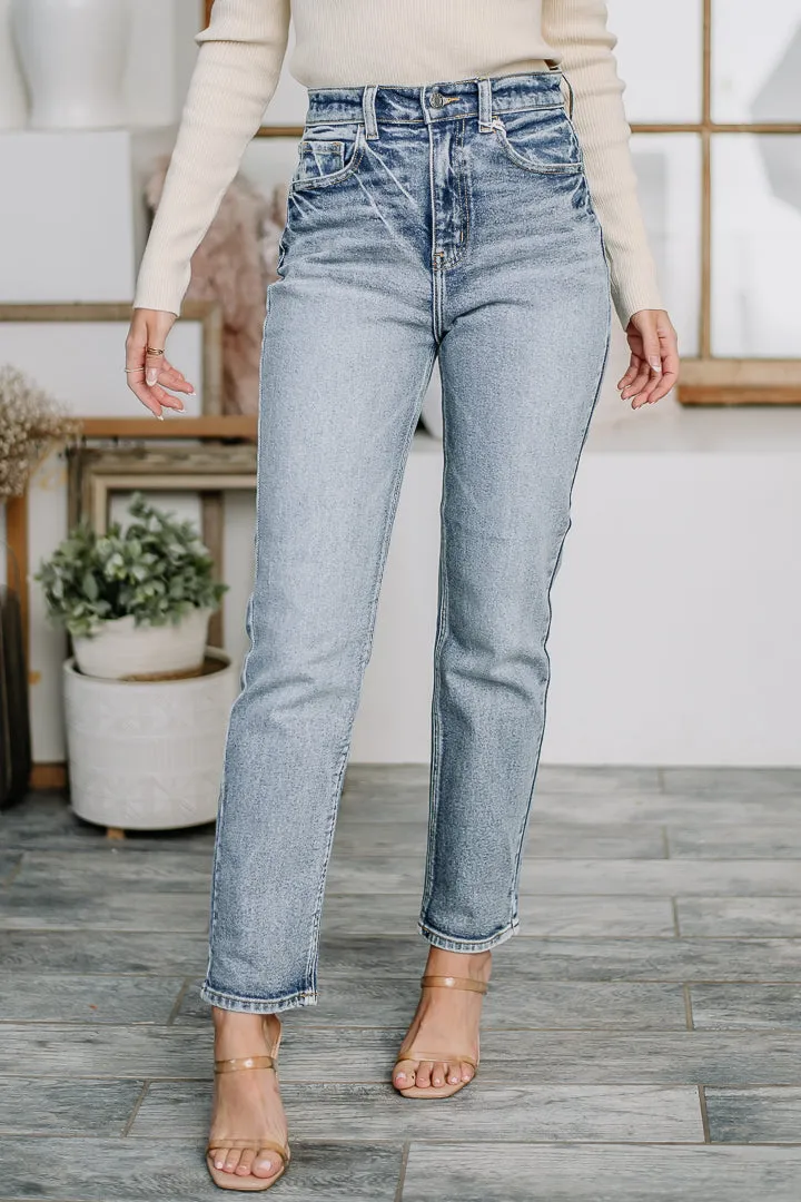 Straight Ahead Straight Leg Jeans