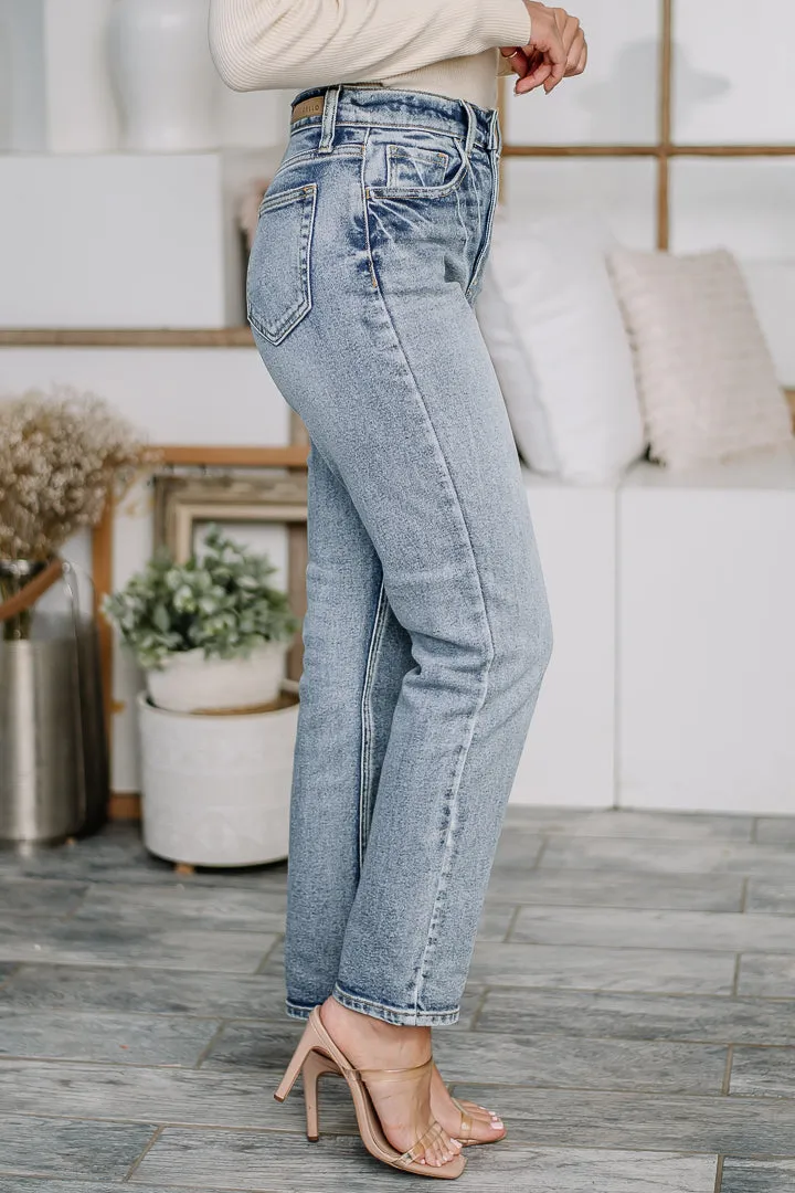 Straight Ahead Straight Leg Jeans