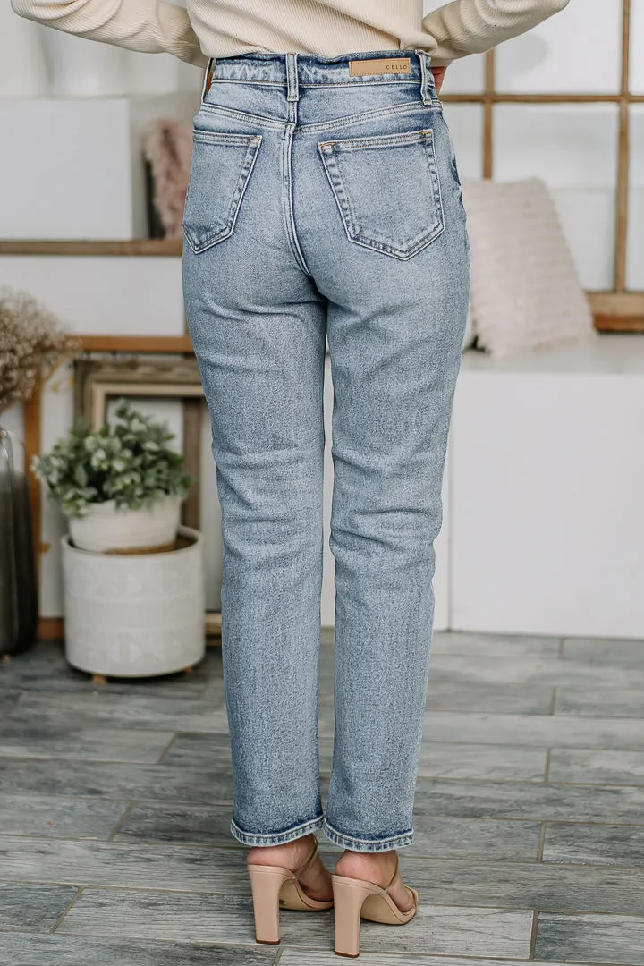 Straight Ahead Straight Leg Jeans