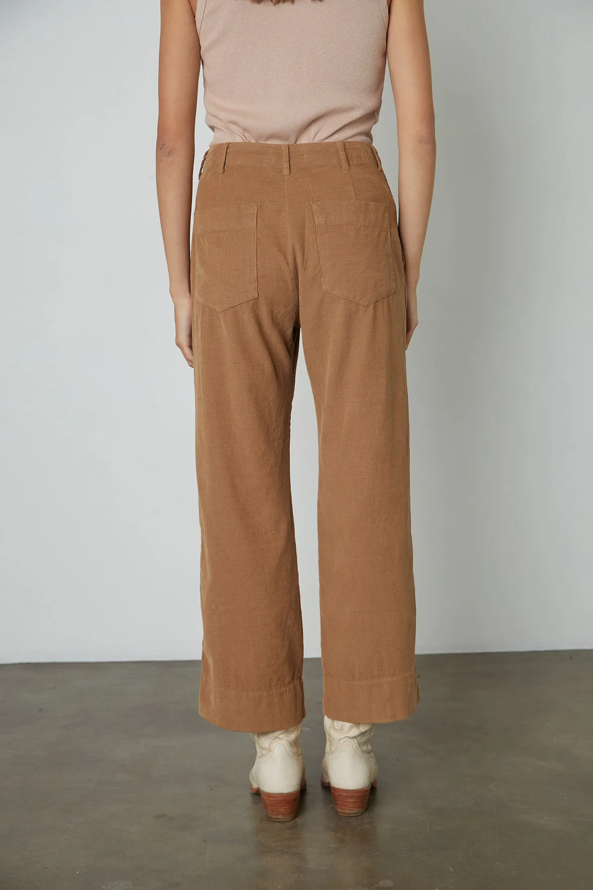 VERA CORDUROY WIDE LEG PANT